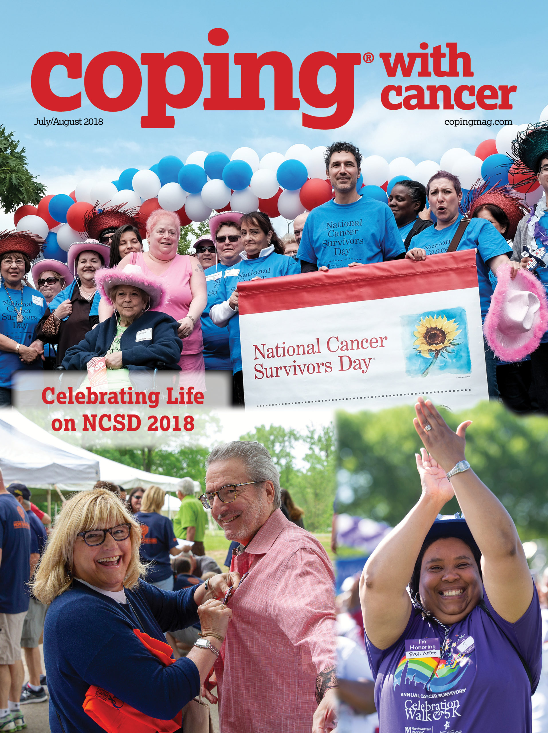Latest Issue of Coping with Cancer Magazine Features Exclusive Coverage of National Cancer Survivors Day 2018